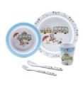 CHILDS DINNER SET HAPPY HOLIDAY