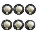 THETFORD CONTROL KNOBS (6) SKIRT/LEVER STYLE